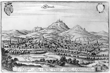 Ansicht von Eisenach
